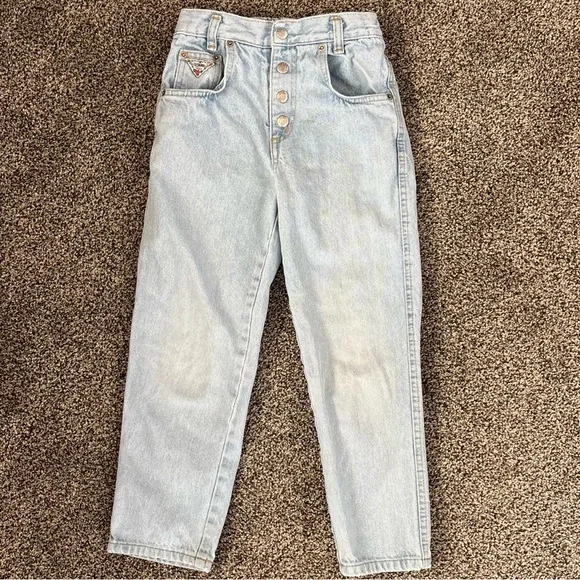 Gitano Girl’s Light Blue Jeans Vintage 80’s 90’s Size 6 - Picture 8 of 8